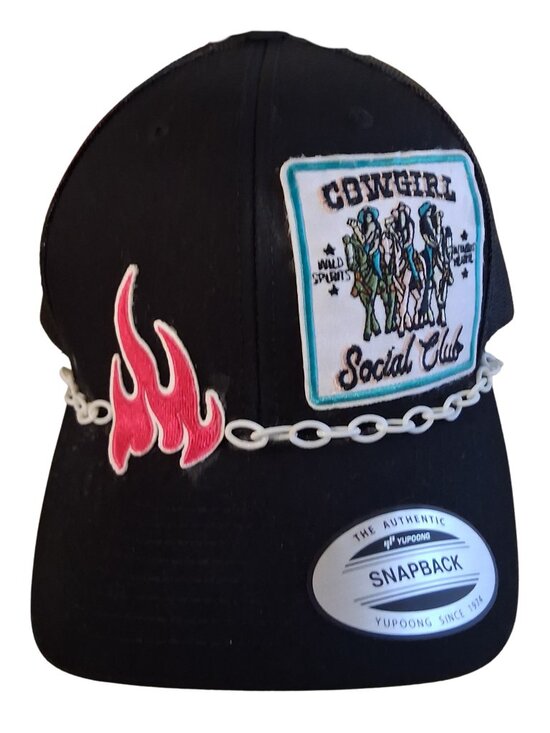 CUSTOMIZABLE | Desert Darling | Vintage Trucker Snap back Hats | Western| New main image 7
